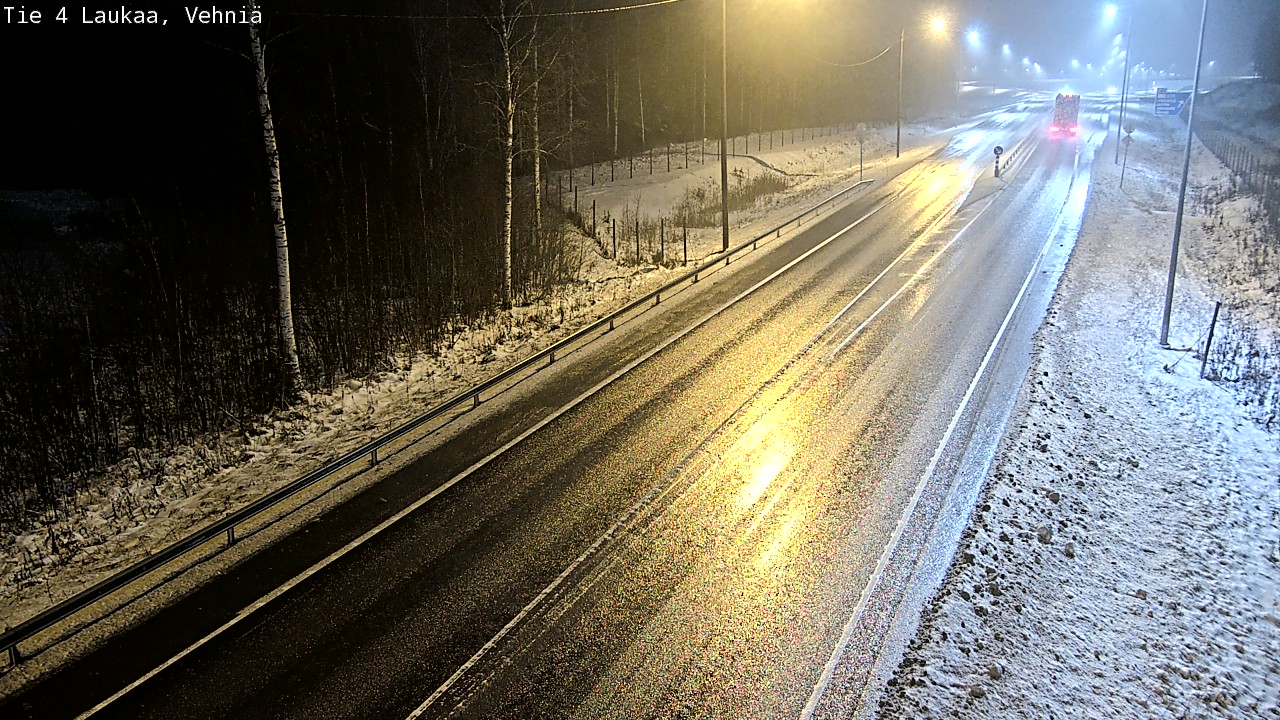 Weather Camera Image Väg 4  Laukaa, Vehniä, Laukaa, Keski-Suomi