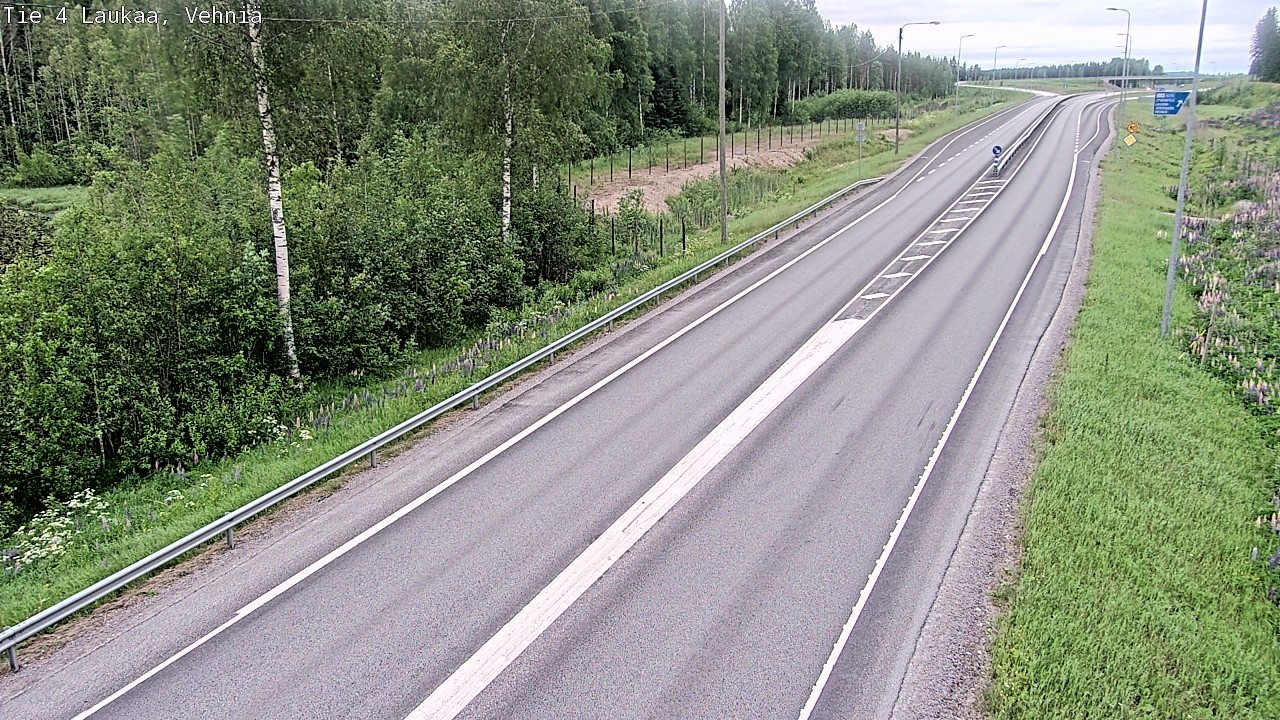 Kelikamerat Kuva Tie 4  Laukaa, Vehniä, Laukaa, Keski-Suomi
