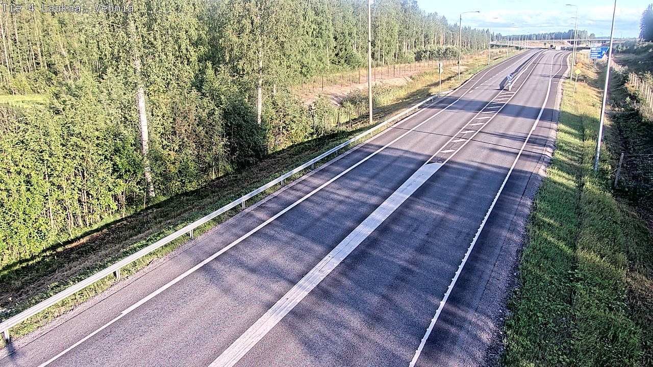 Kelikamerat Kuva Tie 4  Laukaa, Vehniä, Laukaa, Keski-Suomi