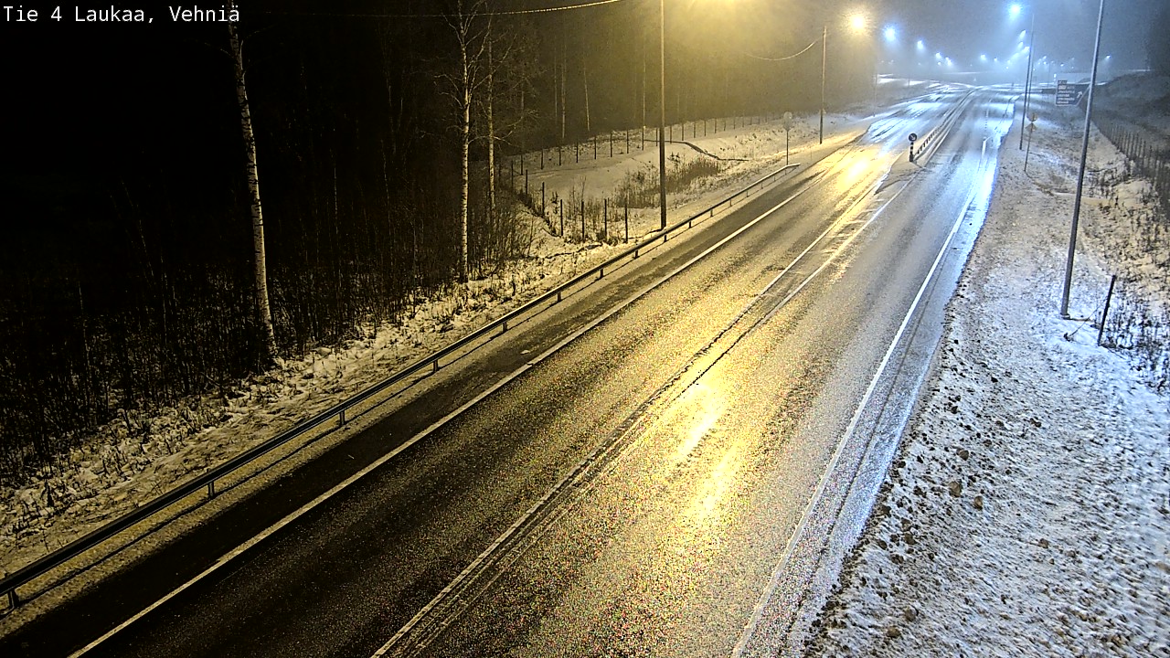 Weather Camera Image Väg 4  Laukaa, Vehniä, Laukaa, Keski-Suomi