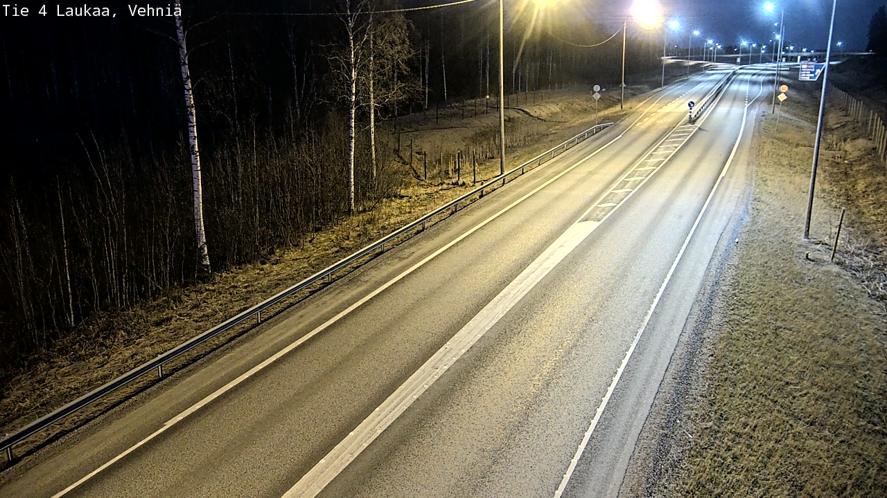 Weather Camera Image Väg 4  Laukaa, Vehniä, Laukaa, Keski-Suomi