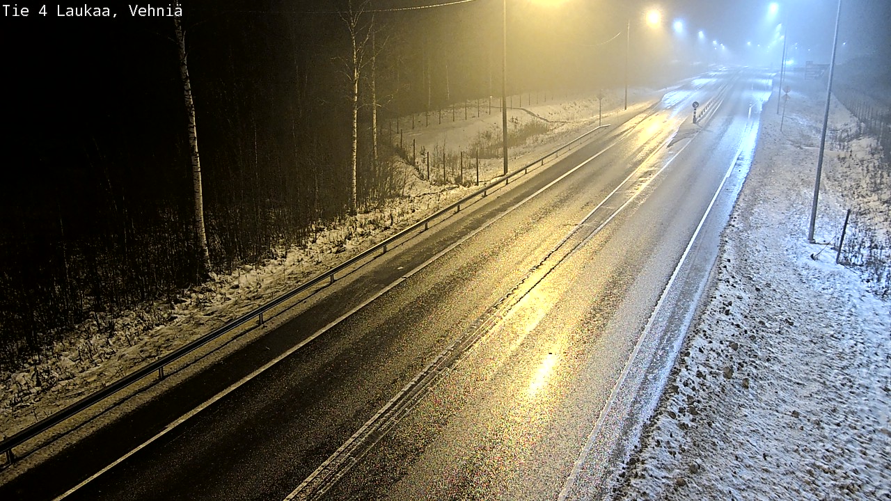Weather Camera Image Väg 4  Laukaa, Vehniä, Laukaa, Keski-Suomi