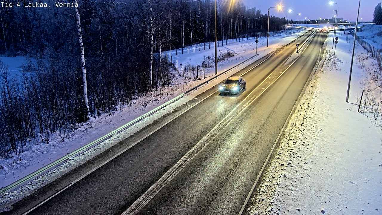 Kelikamerat Kuva Tie 4  Laukaa, Vehniä, Laukaa, Keski-Suomi