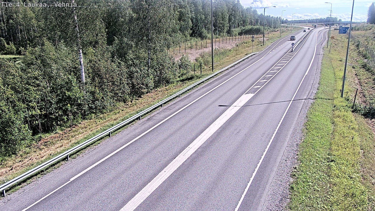 Kelikamerat Kuva Tie 4  Laukaa, Vehniä, Laukaa, Keski-Suomi