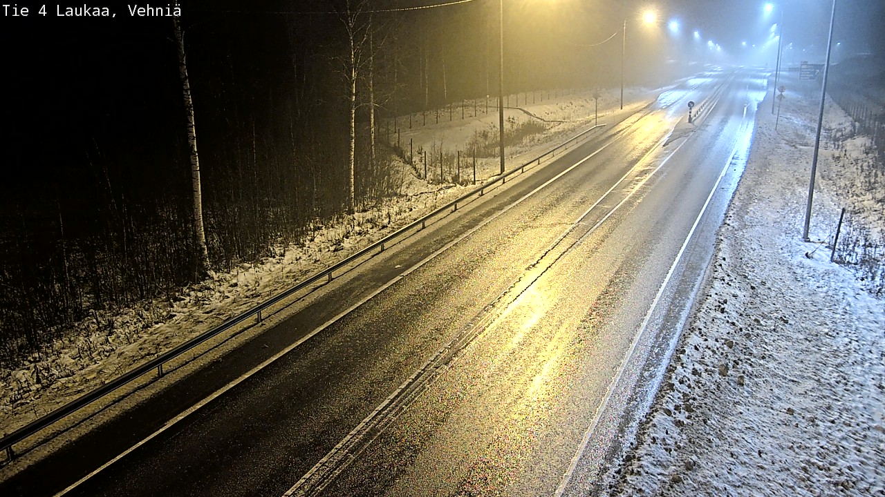 Weather Camera Image Väg 4  Laukaa, Vehniä, Laukaa, Keski-Suomi
