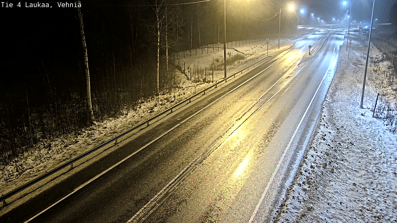 Weather Camera Image Väg 4  Laukaa, Vehniä, Laukaa, Keski-Suomi