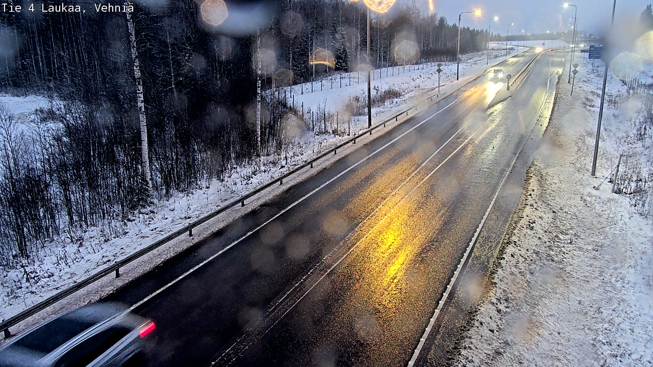Weather Camera Image Väg 4  Laukaa, Vehniä, Laukaa, Keski-Suomi