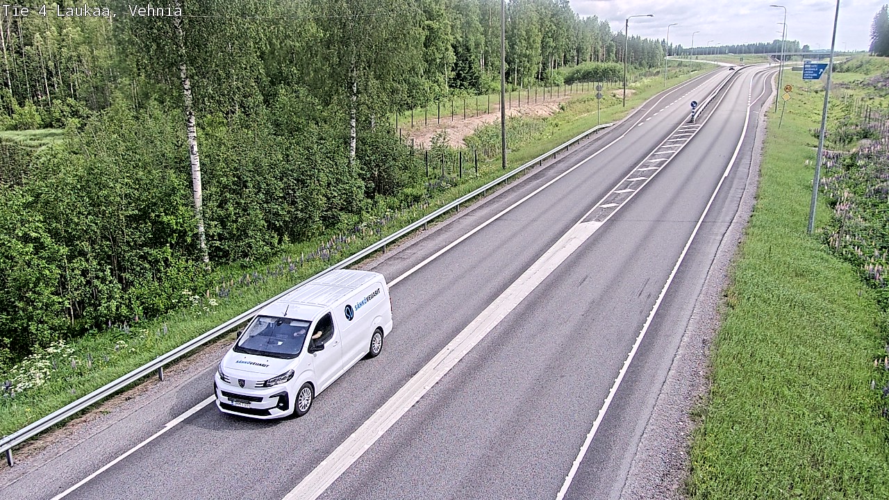 Kelikamerat Kuva Tie 4  Laukaa, Vehniä, Laukaa, Keski-Suomi