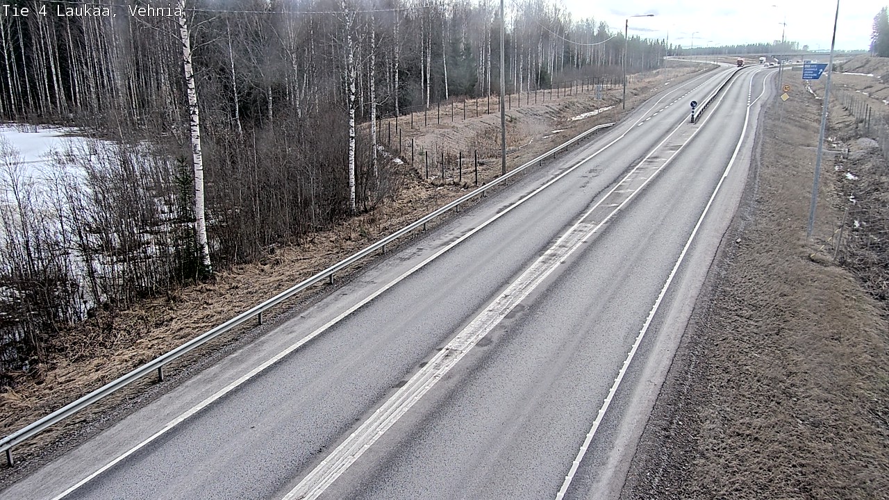 Weather Camera Image Väg 4  Laukaa, Vehniä, Laukaa, Keski-Suomi