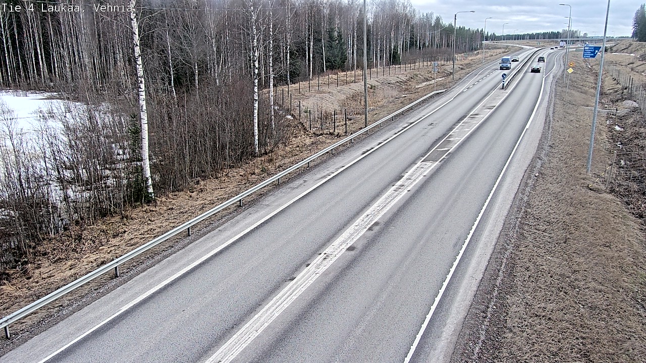 Weather Camera Image Väg 4  Laukaa, Vehniä, Laukaa, Keski-Suomi