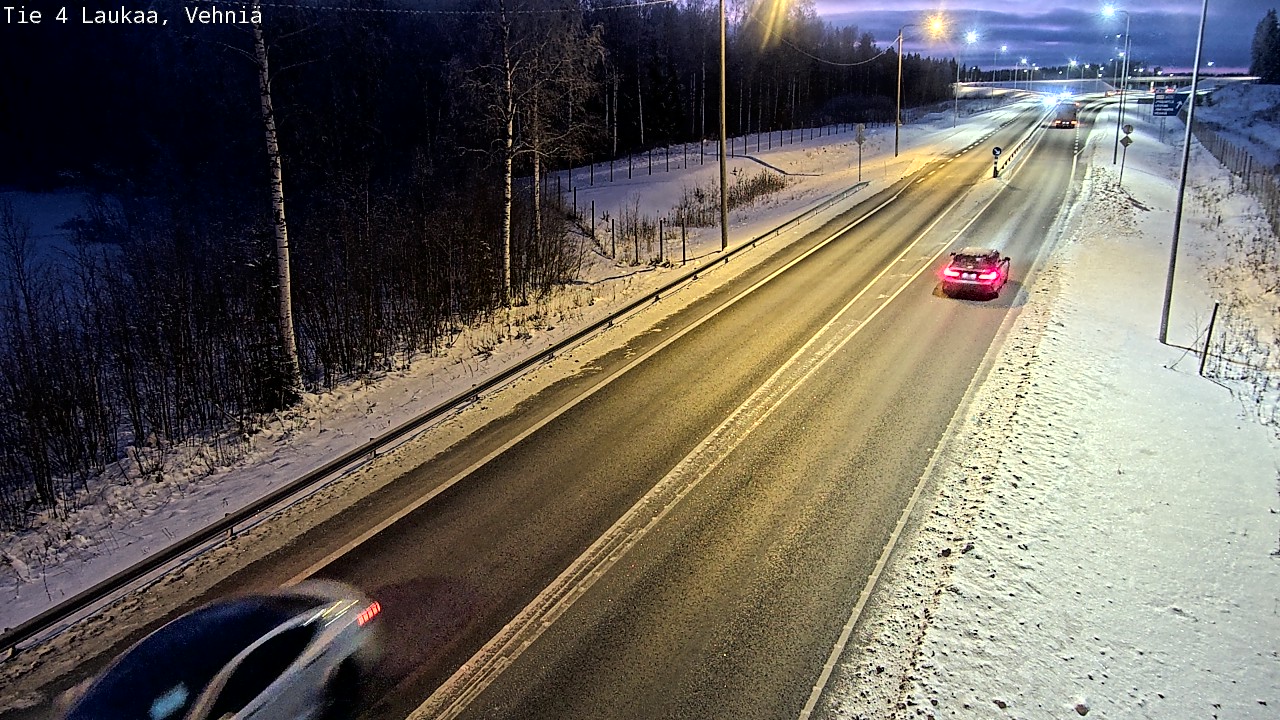 Kelikamerat Kuva Tie 4  Laukaa, Vehniä, Laukaa, Keski-Suomi