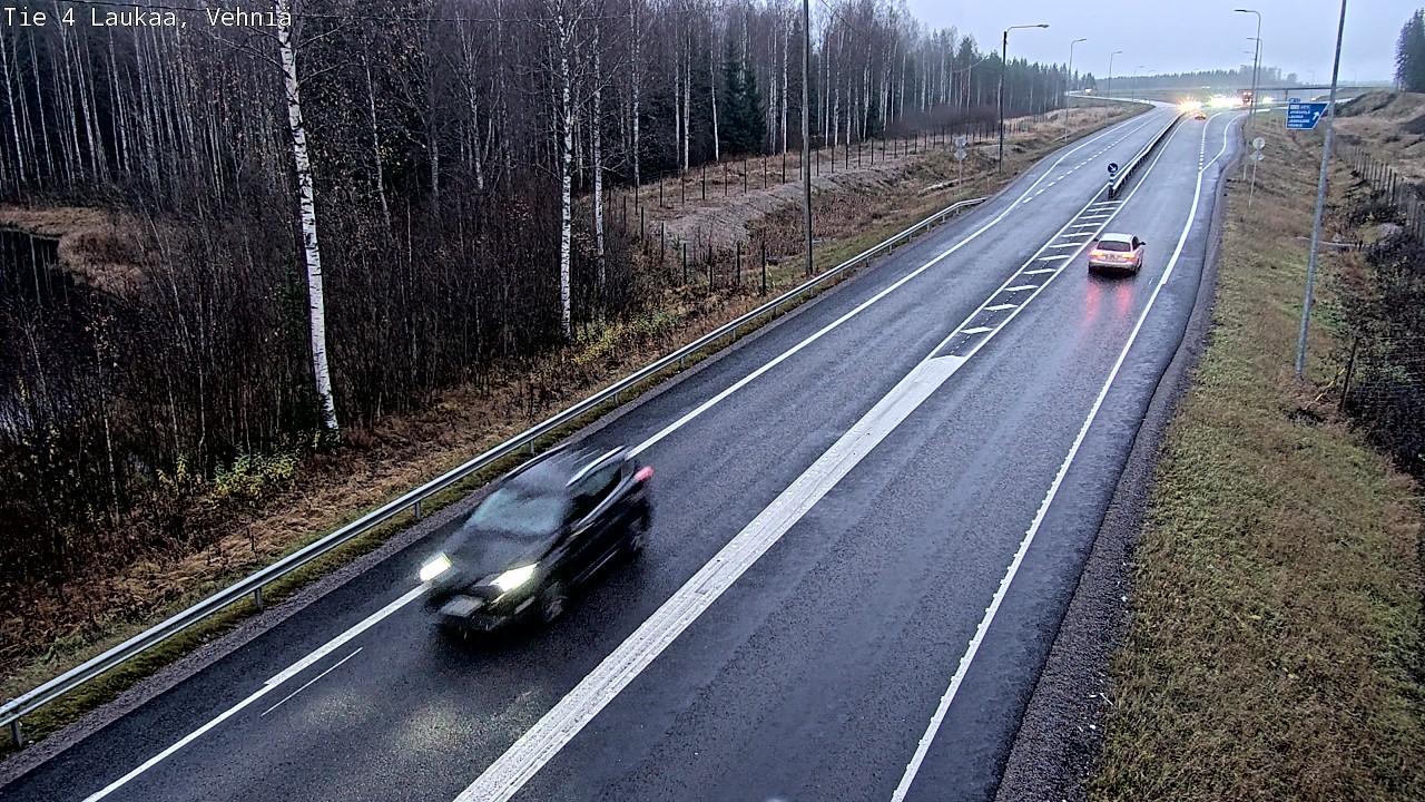 Kelikamerat Kuva Tie 4  Laukaa, Vehniä, Laukaa, Keski-Suomi