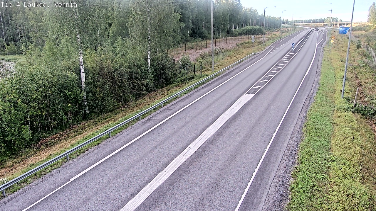 Weather Camera Image Road 4  Laukaa, Vehniä, Laukaa, Keski-Suomi