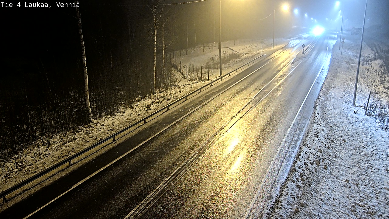 Weather Camera Image Väg 4  Laukaa, Vehniä, Laukaa, Keski-Suomi