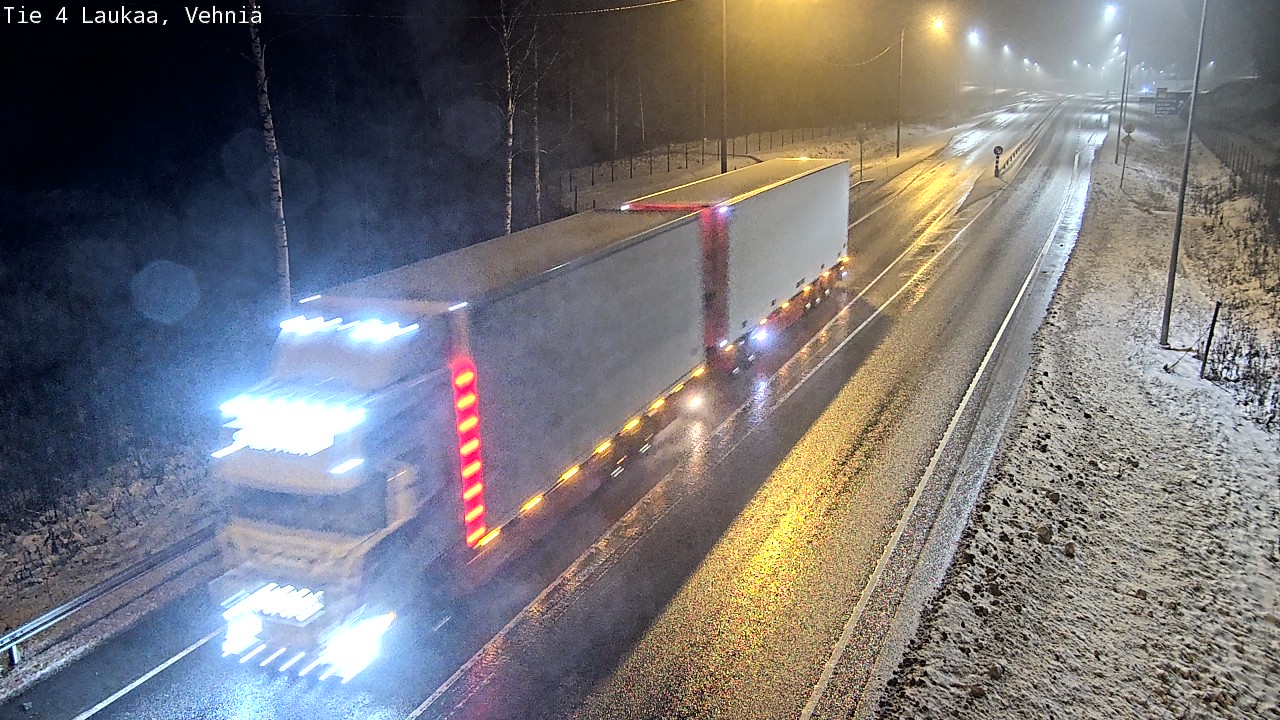 Weather Camera Image Väg 4  Laukaa, Vehniä, Laukaa, Keski-Suomi
