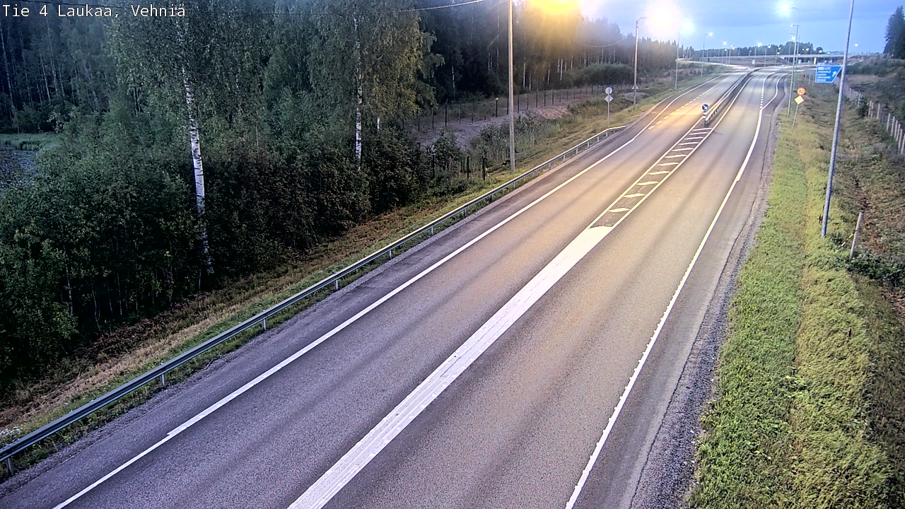 Kelikamerat Kuva Tie 4  Laukaa, Vehniä, Laukaa, Keski-Suomi