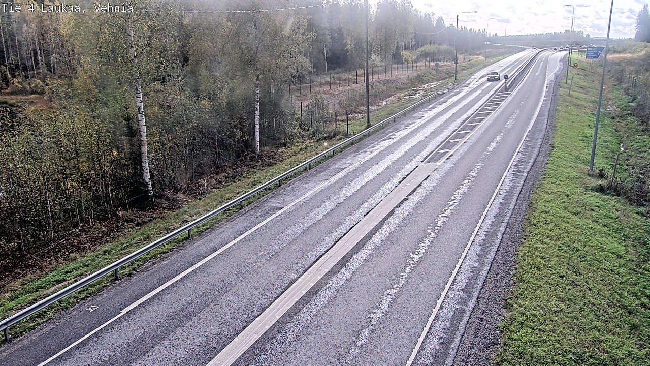 Kelikamerat Kuva Tie 4  Laukaa, Vehniä, Laukaa, Keski-Suomi