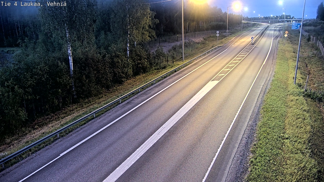 Kelikamerat Kuva Tie 4  Laukaa, Vehniä, Laukaa, Keski-Suomi
