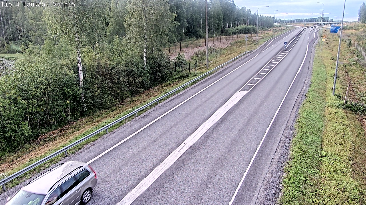 Weather Camera Image Road 4  Laukaa, Vehniä, Laukaa, Keski-Suomi