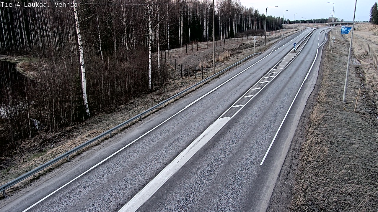 Kelikamerat Kuva Tie 4  Laukaa, Vehniä, Laukaa, Keski-Suomi