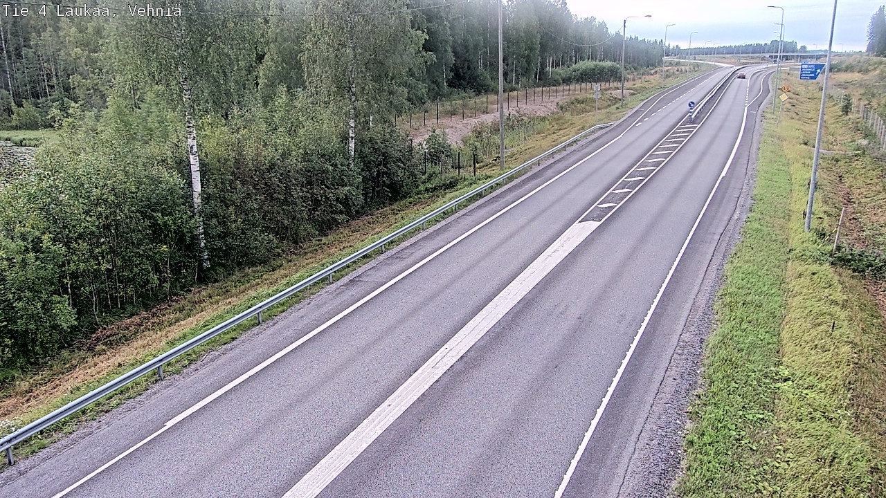 Weather Camera Image Road 4  Laukaa, Vehniä, Laukaa, Keski-Suomi