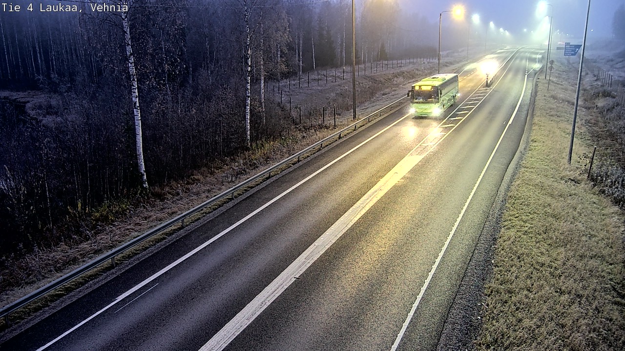 Kelikamerat Kuva Tie 4  Laukaa, Vehniä, Laukaa, Keski-Suomi