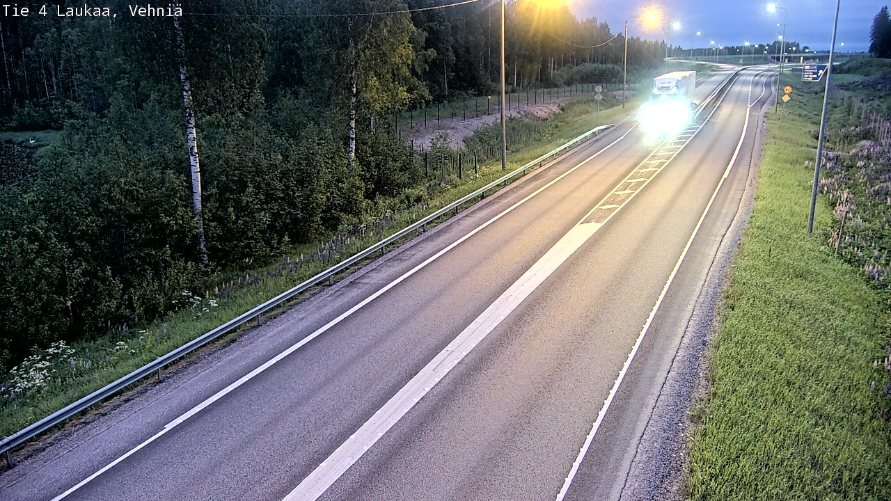 Kelikamerat Kuva Tie 4  Laukaa, Vehniä, Laukaa, Keski-Suomi