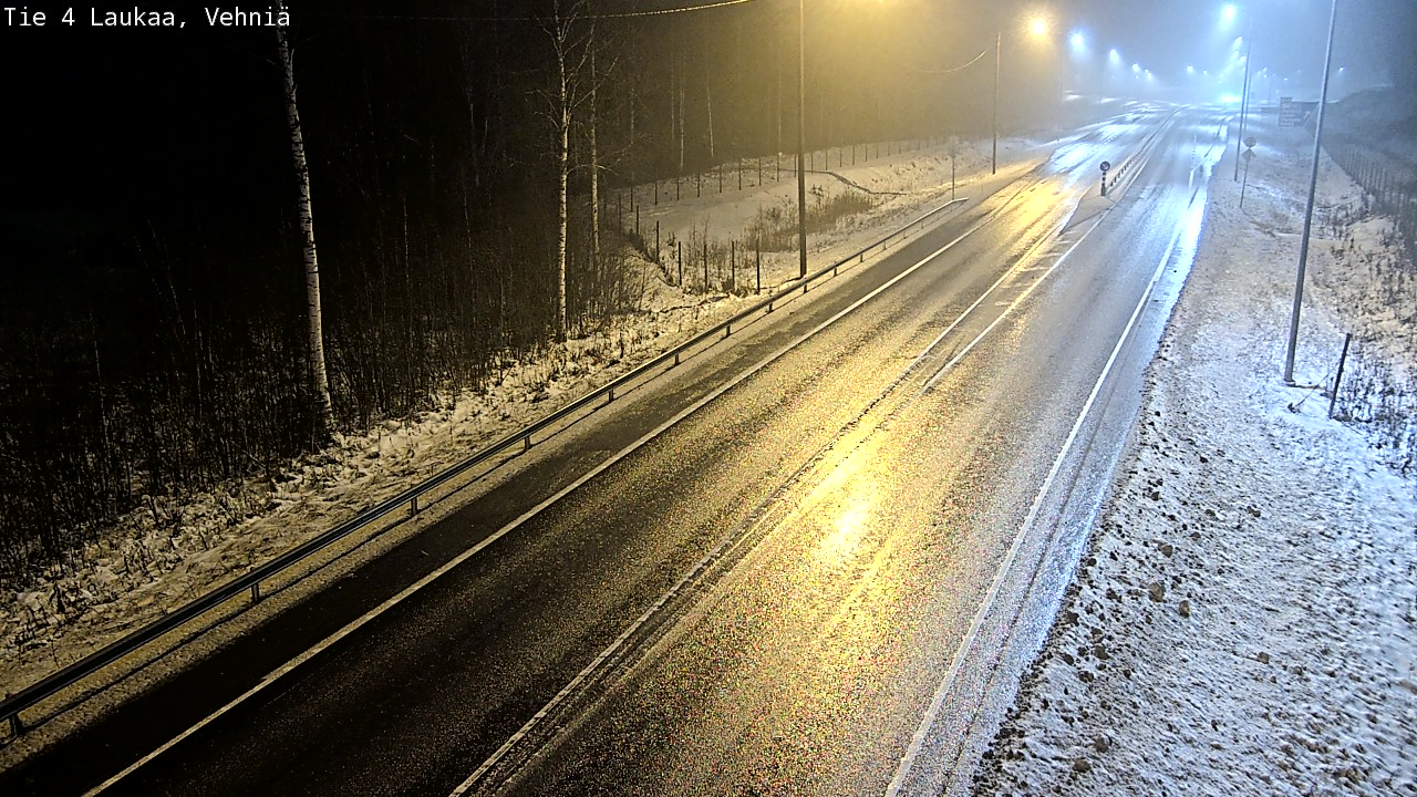 Weather Camera Image Väg 4  Laukaa, Vehniä, Laukaa, Keski-Suomi