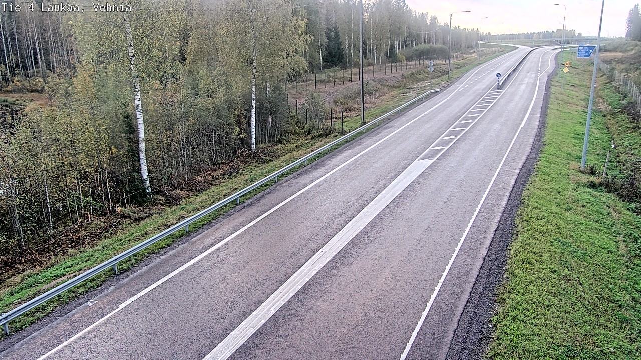 Kelikamerat Kuva Tie 4  Laukaa, Vehniä, Laukaa, Keski-Suomi