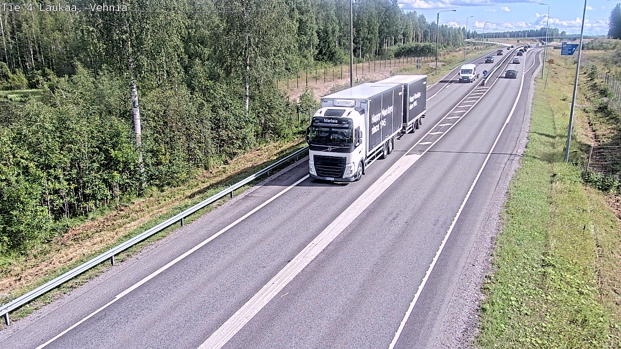 Kelikamerat Kuva Tie 4  Laukaa, Vehniä, Laukaa, Keski-Suomi