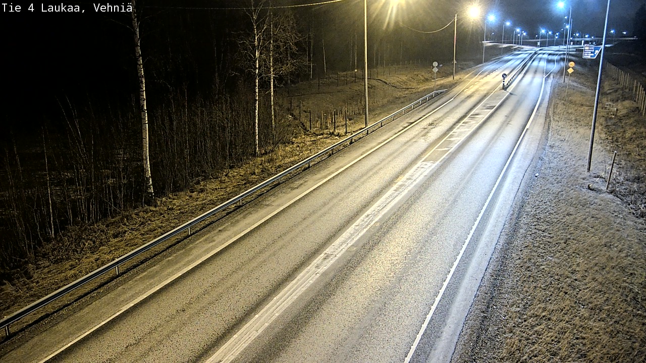 Weather Camera Image Väg 4  Laukaa, Vehniä, Laukaa, Keski-Suomi