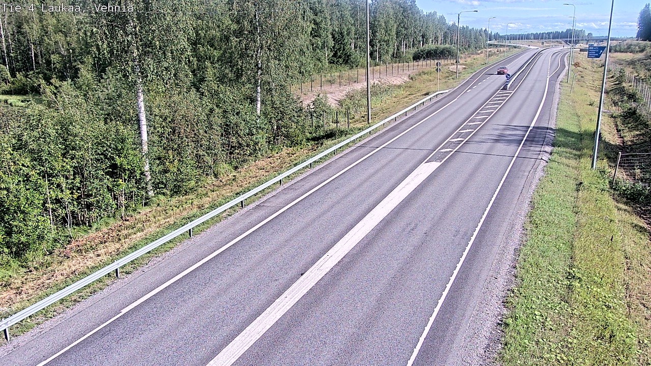 Kelikamerat Kuva Tie 4  Laukaa, Vehniä, Laukaa, Keski-Suomi