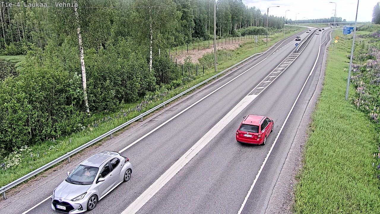 Kelikamerat Kuva Tie 4  Laukaa, Vehniä, Laukaa, Keski-Suomi