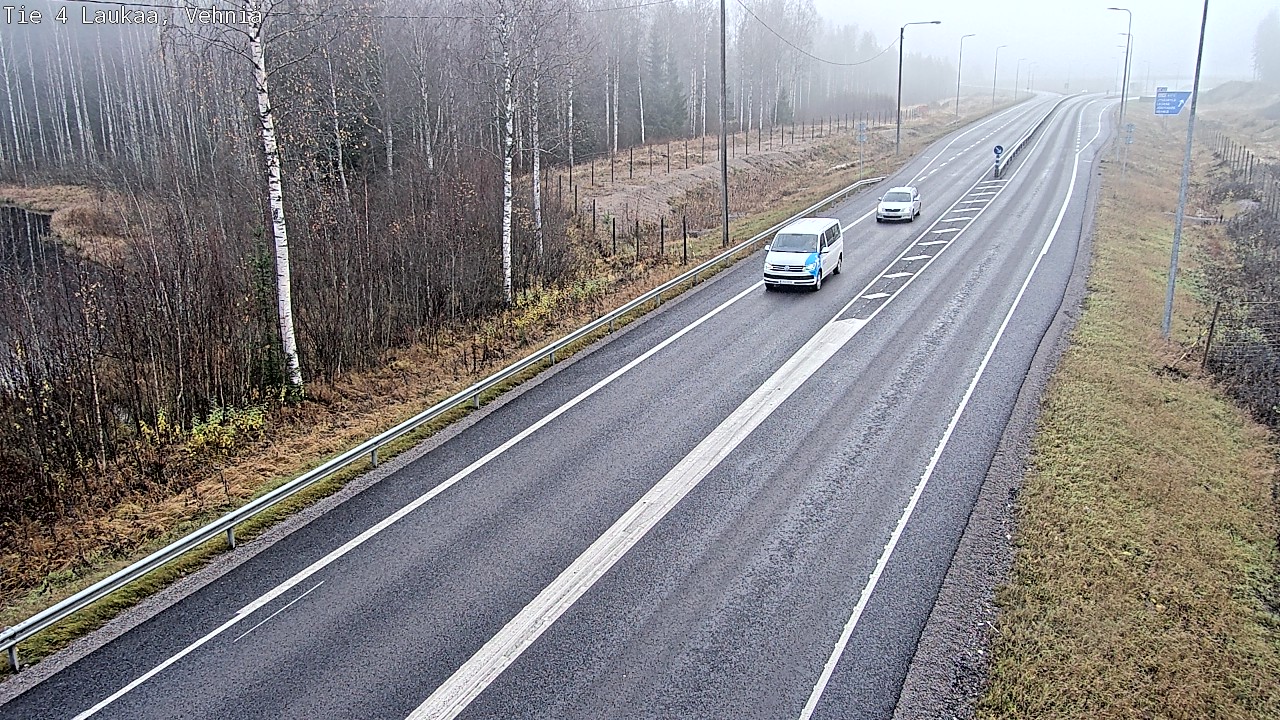 Kelikamerat Kuva Tie 4  Laukaa, Vehniä, Laukaa, Keski-Suomi