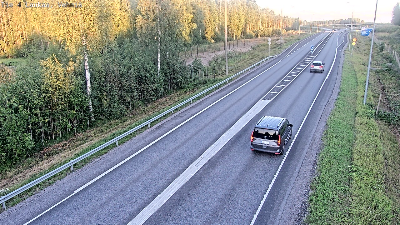 Kelikamerat Kuva Tie 4  Laukaa, Vehniä, Laukaa, Keski-Suomi