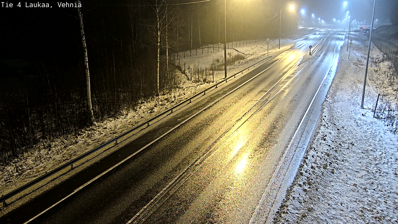 Weather Camera Image Väg 4  Laukaa, Vehniä, Laukaa, Keski-Suomi