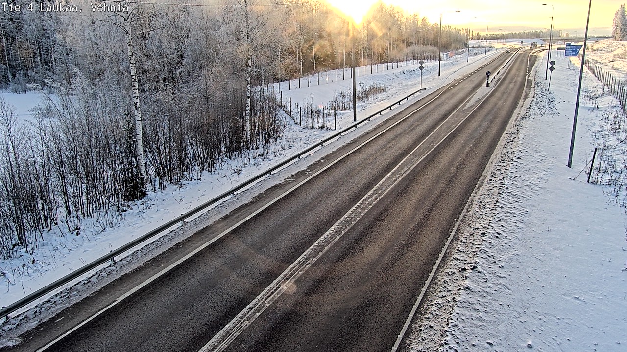 Weather Camera Image Road 4  Laukaa, Vehniä, Laukaa, Keski-Suomi