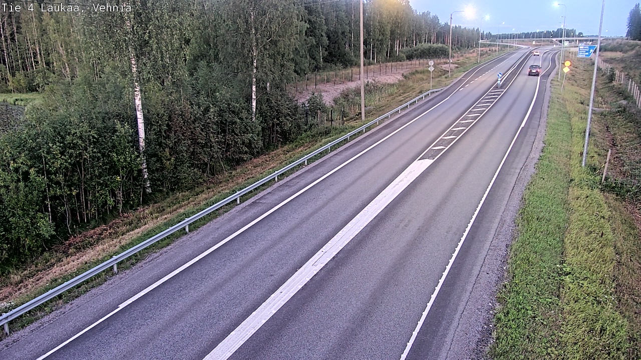 Kelikamerat Kuva Tie 4  Laukaa, Vehniä, Laukaa, Keski-Suomi