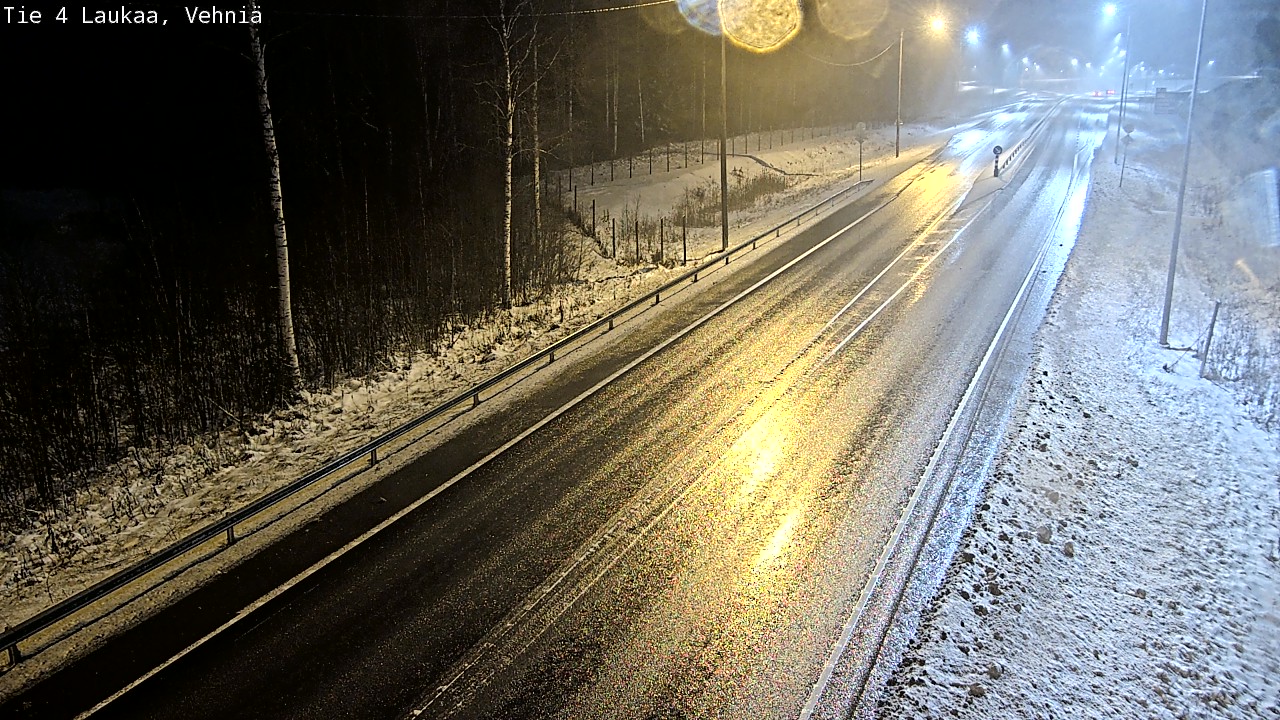 Weather Camera Image Väg 4  Laukaa, Vehniä, Laukaa, Keski-Suomi