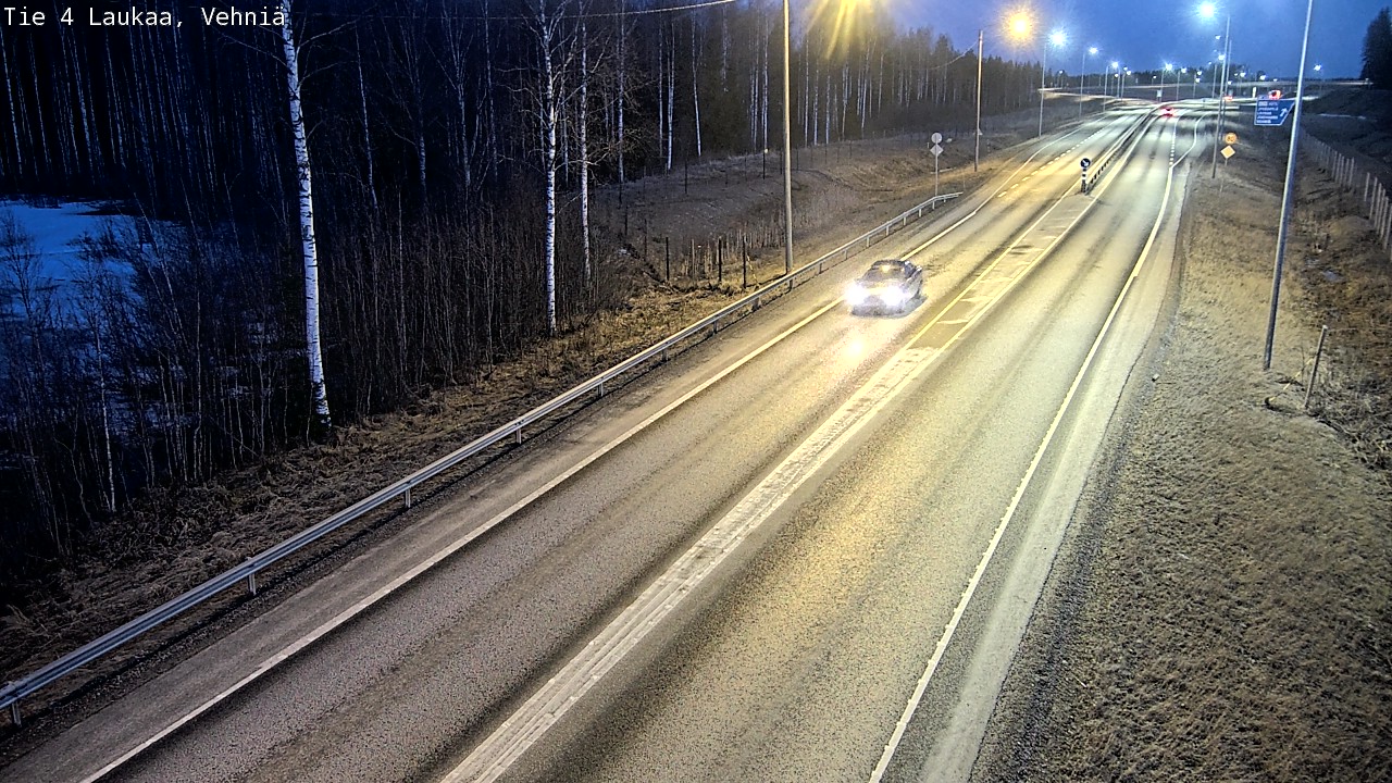 Weather Camera Image Road 4  Laukaa, Vehniä, Laukaa, Keski-Suomi