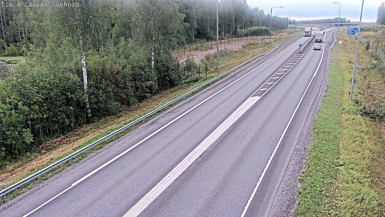 Weather Camera Image Road 4  Laukaa, Vehniä, Laukaa, Keski-Suomi