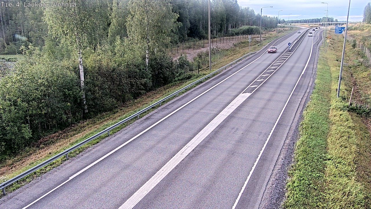 Weather Camera Image Road 4  Laukaa, Vehniä, Laukaa, Keski-Suomi