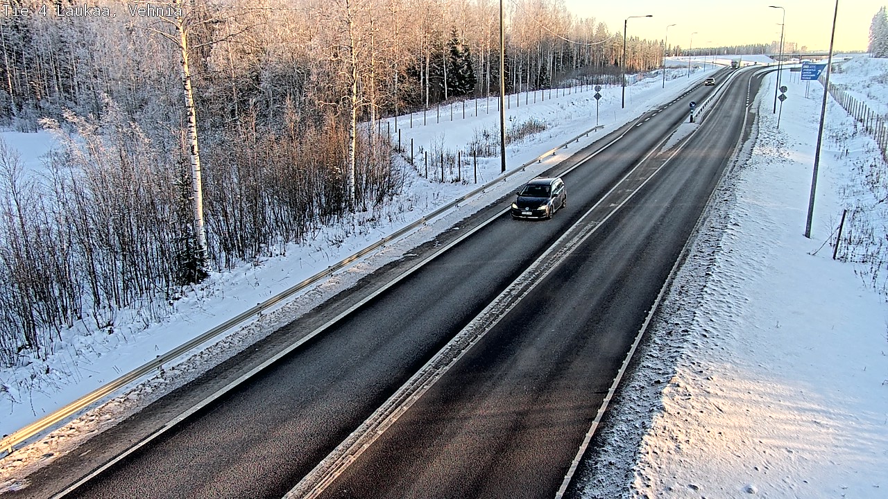 Weather Camera Image Road 4  Laukaa, Vehniä, Laukaa, Keski-Suomi