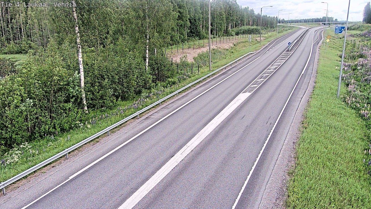 Kelikamerat Kuva Tie 4  Laukaa, Vehniä, Laukaa, Keski-Suomi