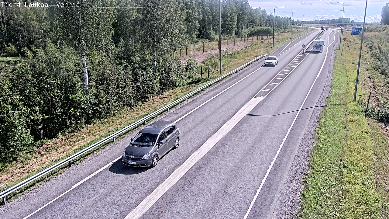 Kelikamerat Kuva Tie 4  Laukaa, Vehniä, Laukaa, Keski-Suomi
