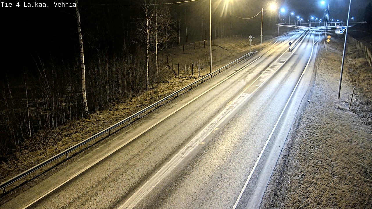 Weather Camera Image Väg 4  Laukaa, Vehniä, Laukaa, Keski-Suomi
