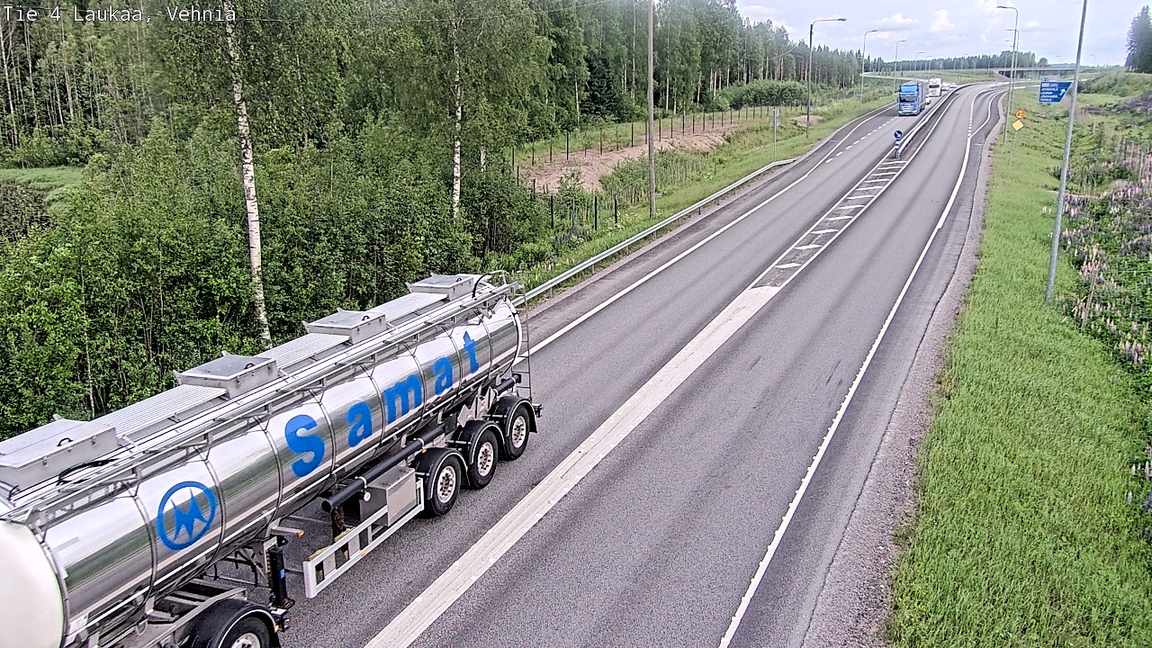 Kelikamerat Kuva Tie 4  Laukaa, Vehniä, Laukaa, Keski-Suomi