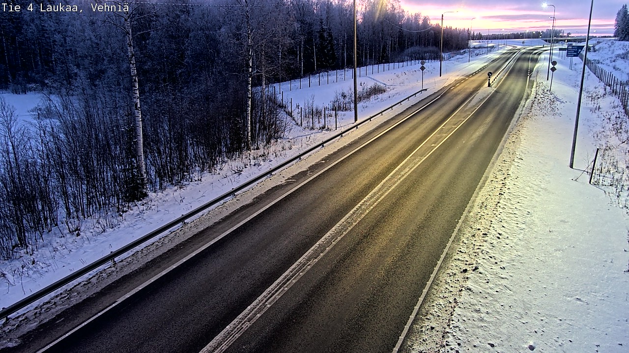 Kelikamerat Kuva Tie 4  Laukaa, Vehniä, Laukaa, Keski-Suomi
