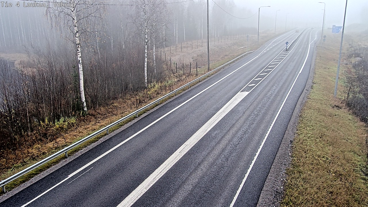 Kelikamerat Kuva Tie 4  Laukaa, Vehniä, Laukaa, Keski-Suomi