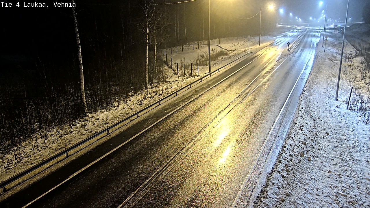 Weather Camera Image Väg 4  Laukaa, Vehniä, Laukaa, Keski-Suomi